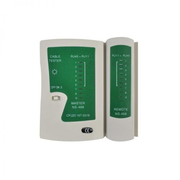 Set tester cablu de retea 6 in 1,Gonga®, culoaremodel Negru