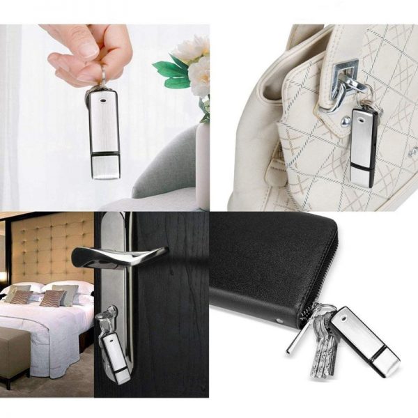 Mini reportofon in forma de stick USB, 8 GB, negru