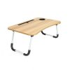 Masuta pliabila tip suport pentru laptop, 60x40x28 cm, culoaremodel Crem