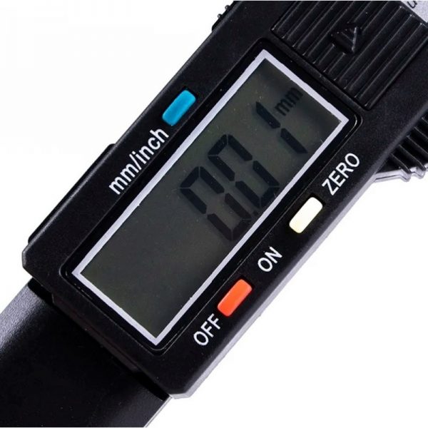 Indicator digital de adancime pentru anvelope, Gonga®, culoaremodel Negru