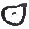 Antifurt pentru bicicleta/motocicleta, cu cheie, Gonga®, culoaremodel Negru