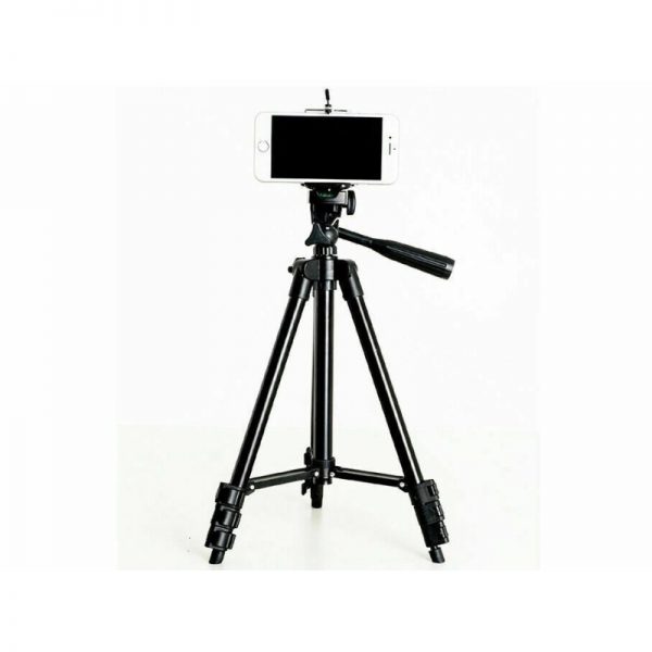 Trepied pentru telefon mobil/ camera foto, portabil, 360 de grade, 105 cm, Gonga®, culoaremodel Telecomanda