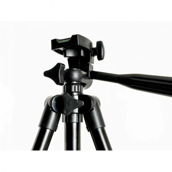 Trepied pentru telefon mobil/ camera foto, portabil, 360 de grade, 105 cm, Gonga®, culoaremodel Telecomanda