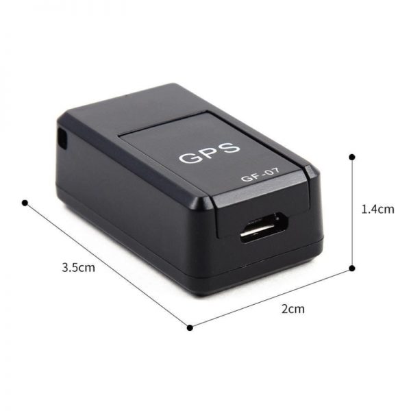 GPS tracker mini, monitorizare vocala, negru