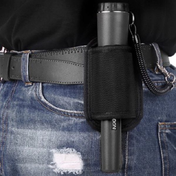 Detector de metale portabil, rezistent la apa, reglaj automat, Gonga®, culoaremodel Negru