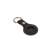 Husa de protectie din piele sintetica pentru AirTag, Gonga®, culoaremodel Negru