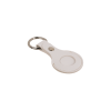 Husa de protectie din piele sintetica pentru AirTag, Gonga®, culoaremodel Alb