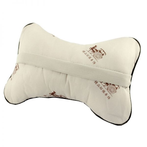 Perna de relaxare pentru tetiera, piele ecologica, Gonga®, culoaremodel Negru