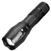 Lanterna LED tactica,13,2 x 3,5 cm, Gonga®, culoaremodel Negru