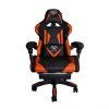 Scaun de gaming reglabil Malatec, 63 cm, culoaremodel Portocaliu