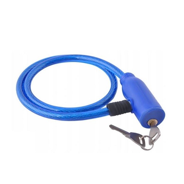 Antifurt pentru bicicleta, 45 cm, culoaremodel Albastru