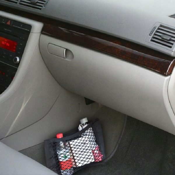 Organizator auto din plasa pentru portbagaj, 40×25 cm, Gonga®, culoaremodel Negru