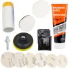 Kit polish pentru faruri, elimina zgarieturile, previne ingalbenirea, readuce stralucirea farurilor, Gonga®, culoaremodel Multicolor