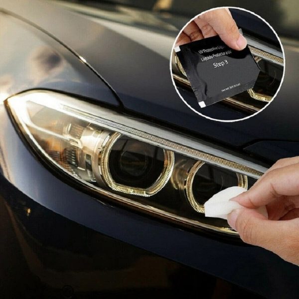 Kit polish pentru faruri, elimina zgarieturile, previne ingalbenirea, readuce stralucirea farurilor, Gonga®, culoaremodel Multicolor