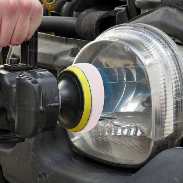 Kit polish pentru faruri, elimina zgarieturile, previne ingalbenirea, readuce stralucirea farurilor, Gonga®, culoaremodel Multicolor