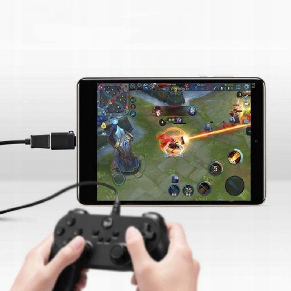 Adaptor USB 3.0 la Type-C, portabil, viteza de pana la 10 Gb/s, Gonga®, culoaremodel Negru