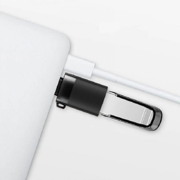 Adaptor USB 3.0 la Type-C, portabil, viteza de pana la 10 Gb/s, Gonga®, culoaremodel Negru